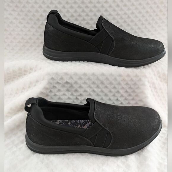 Women's Black Clarks Cloudsteppers  Breeze Bali Slip-On Shoes Size 6 1/2M - Picture 8 of 10